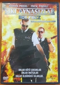 SIKI AYNASIZLAR - HOT FUZZ - SIMON PEGG - DVD 2.EL