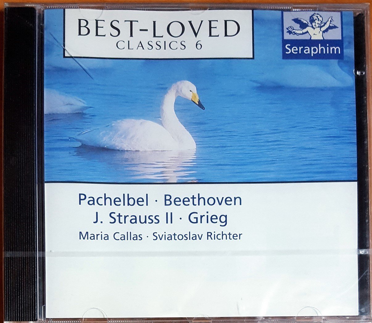 BEST-LOVED CLASSICS 6 / PACHELBEL, BEETHOVEN, J.STRAUSS II, GRIEG (1997) SERAPHIM CD SIFIR
