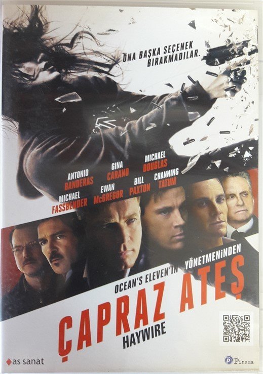 ÇAPRAZ ATEŞ - HAYWIRE - ANTONIO BANDERAS - MICHAEL DOUGLAS - MICHAEL FASSBENDER - EWAN McGREGOR - STEVEN SODERBERGH - DVD 2.EL