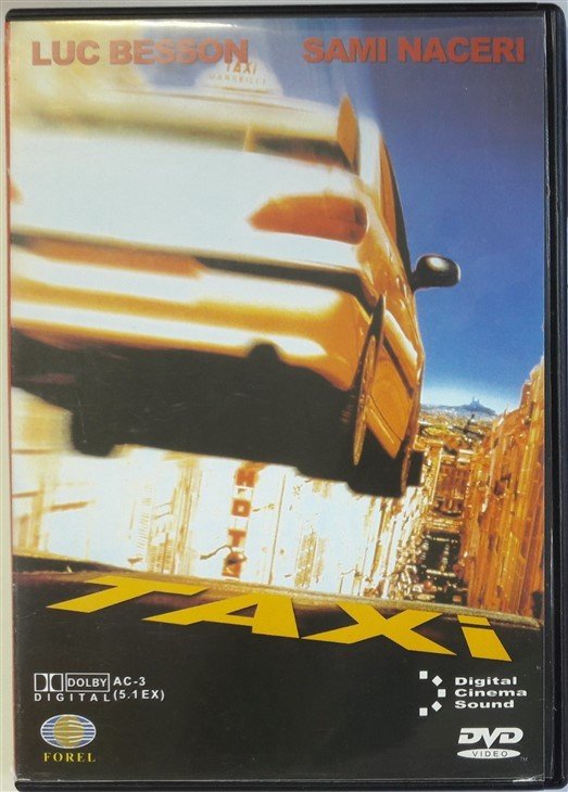 TAXI - SAMI NACERI - MARION COTILLARD - LUC BESSON - 3. BÖLGE DVD 2.EL TR ALTYAZI YOKTUR