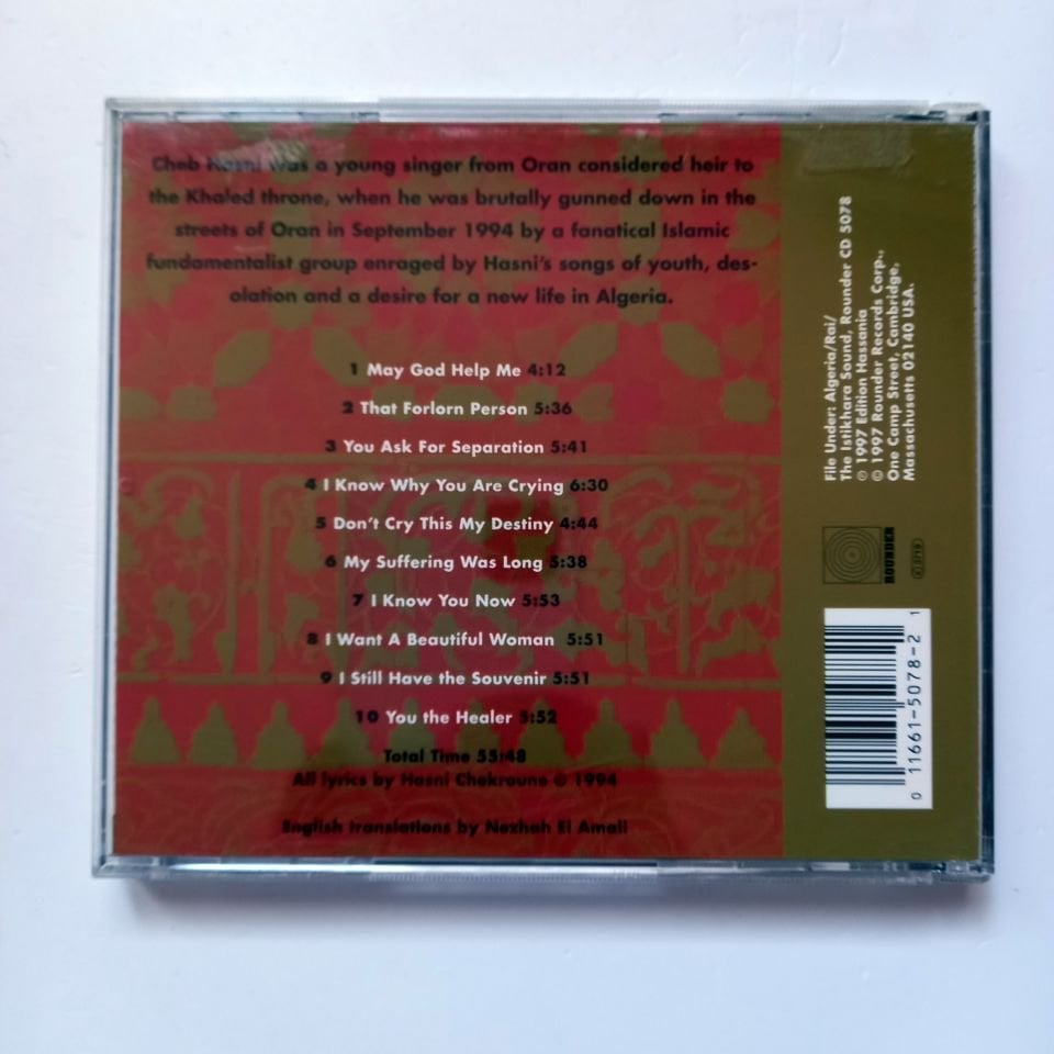 CHEB HASNI – LOVER'S RAI (1997) - CD 2.EL