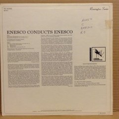 ENESCO CONDUCTS ENESCO ROUMANIAN RHAPSODIES NO. 1&2 1978 2.EL PLAK