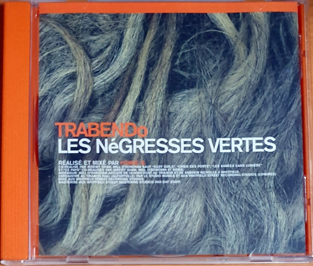 LES NEGRESSES VERTES - TRABENDO (1999) - CD VIRGIN 2.EL