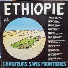 CHANTEURS SANS FRONTIERES - ETHIOPIE (1985) - 12'' MAXI SINGLE VINYL PLAK 2.EL