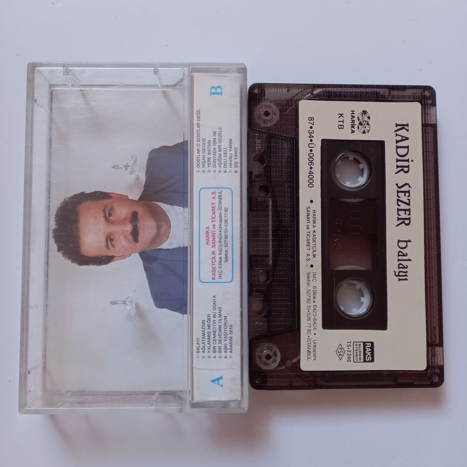 KADİR SEZER - BALAYI (1987) - KASET 2.EL