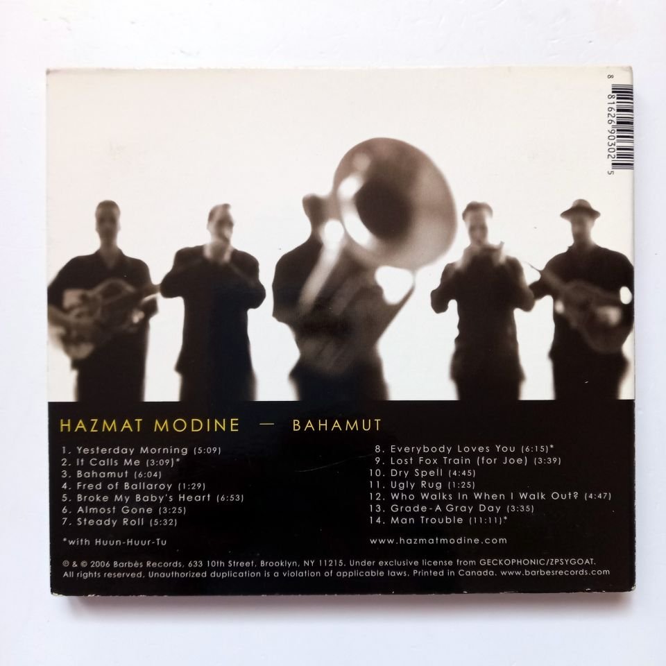 HAZMAT MODINE – BAHAMUT (2006) - CD 2.EL