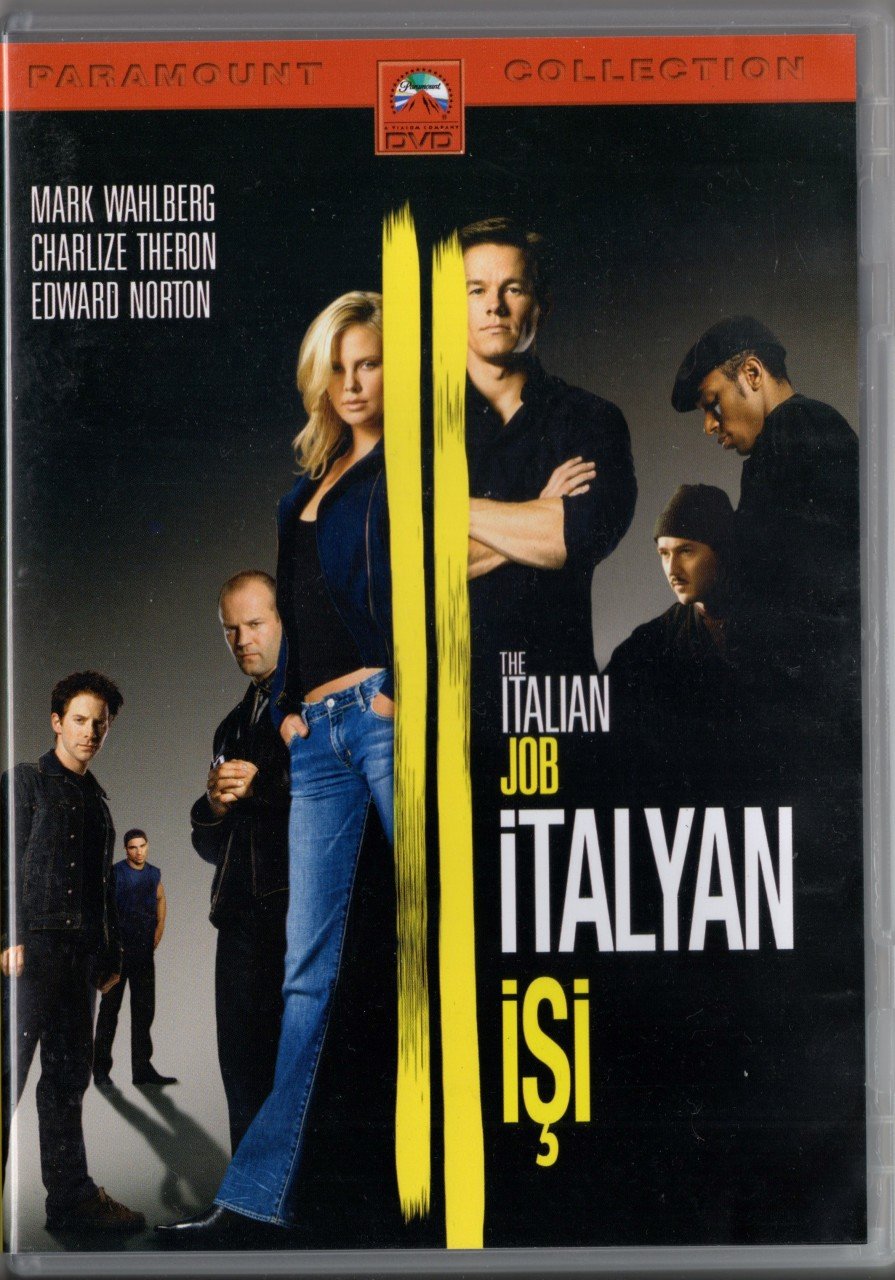 İTALYAN İŞİ - THE ITALIAN JOB (2003) - MARK WAHLBERG - CHARLIZE THERON - EDWARD NORTON - DVD 2.EL