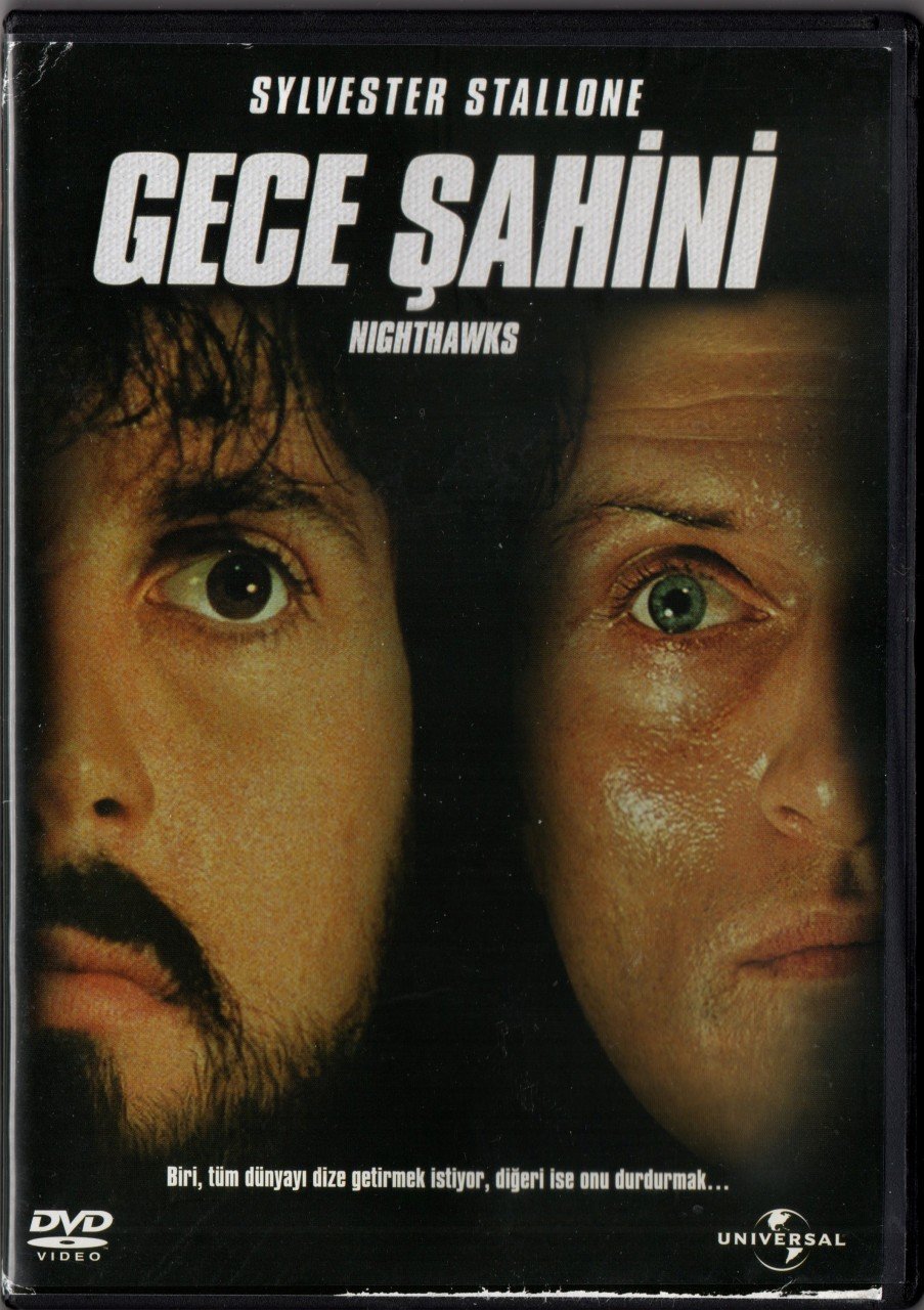 GECE ŞAHİNİ - NIGHTHAWKS - SYLVESTER STALLONE - DVD 2.EL