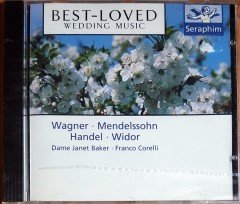 BEST-LOVED WEDDING MUSIC / WAGNER, MENDELSSOHN, HANDEL, WIDOR (1997) SERAPHIM CD SIFIR