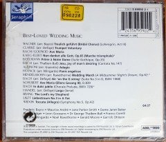 BEST-LOVED WEDDING MUSIC / WAGNER, MENDELSSOHN, HANDEL, WIDOR (1997) SERAPHIM CD SIFIR