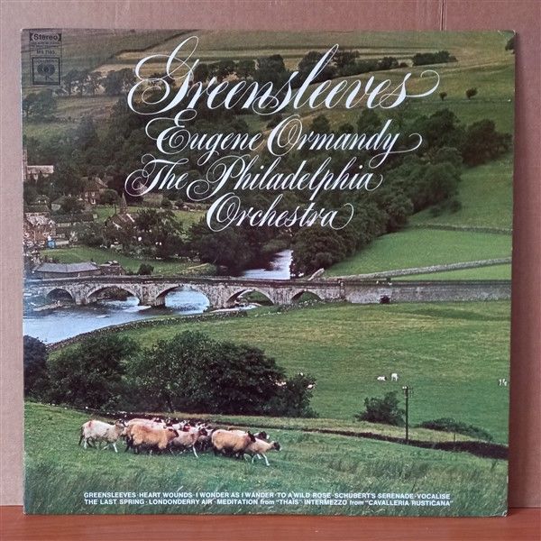 GREENSLEEVES / EUGENE ORMANDY, THE PHILADELPHIA ORCHESTRA (1967) - LP 2.EL PLAK