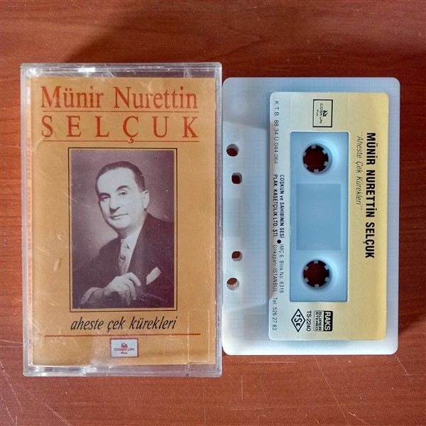 MÜNİR NURETTİN SELÇUK - AHESTE ÇEK KÜREKLERİ (1988) - KASET 2.EL