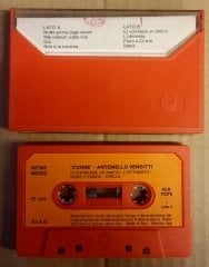 ANTONELLO VENDITTI - CUORE 1984 PAPER LABEL CASSETTE MADE IN ITALY ''USED''