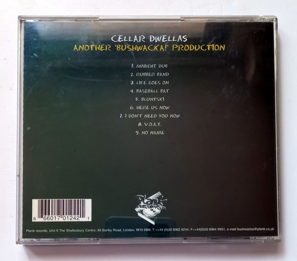 CELLAR DWELLAS / ANOTHER BUSHWACKA! PRODUCTION (2000) - CD 2.EL