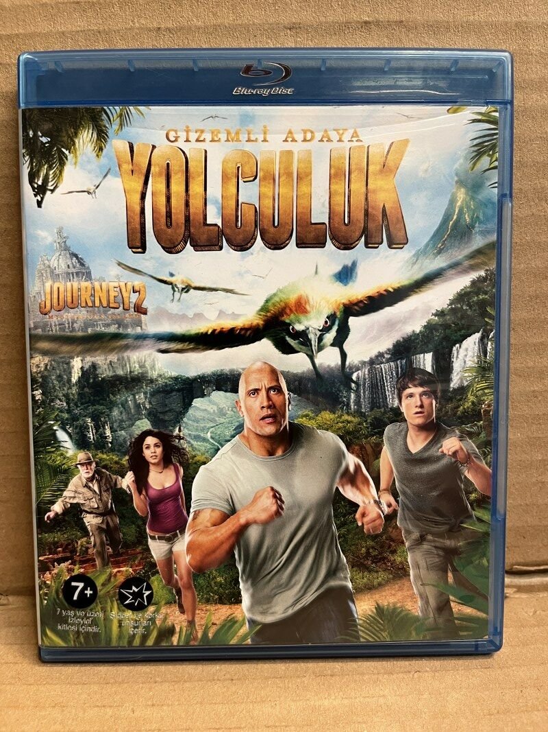 JOURNEY 2 MYSTERIOUS ISLAND - GİZEMLİ ADAYA YOLCULUK - DWAYNE JOHNSON - BLU RAY 2.EL