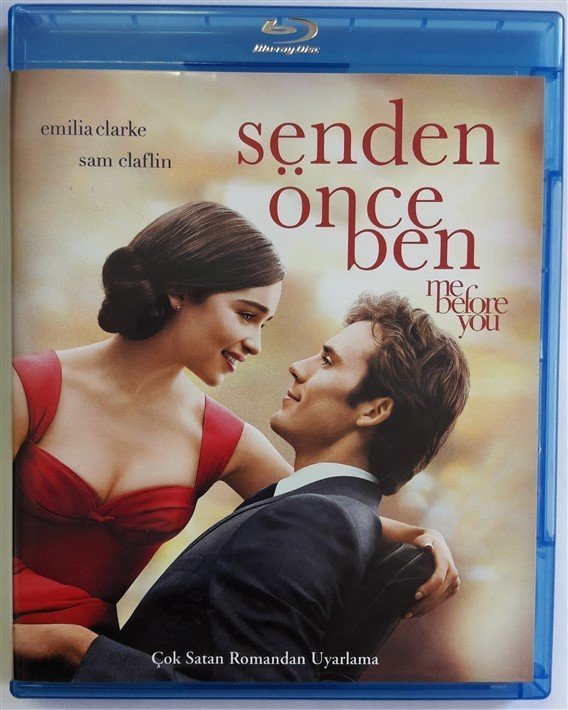 SENDEN ÖNCE BEN - ME BEFORE YOU - EMILIA CLARKE - SAM CLAFLIN - BLU-RAY 2.EL