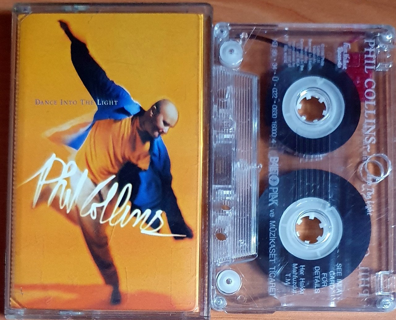 PHIL COLLINS - DANCE INTO THE LIGHT (1996) - KASET 2.EL