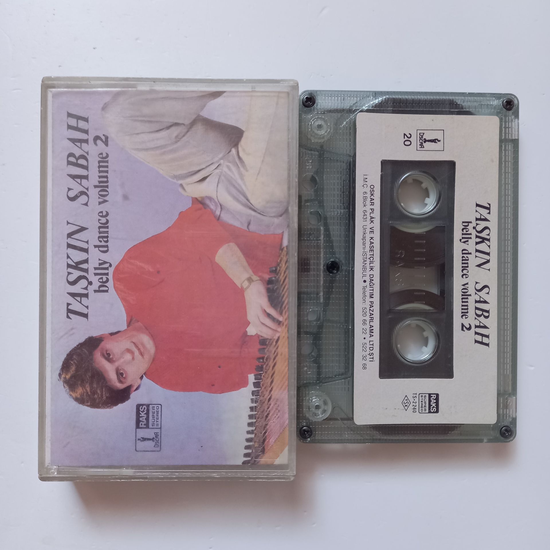 TAŞKIN SABAH - BELLY DANCE VOLUME 2 - KASET 2.EL