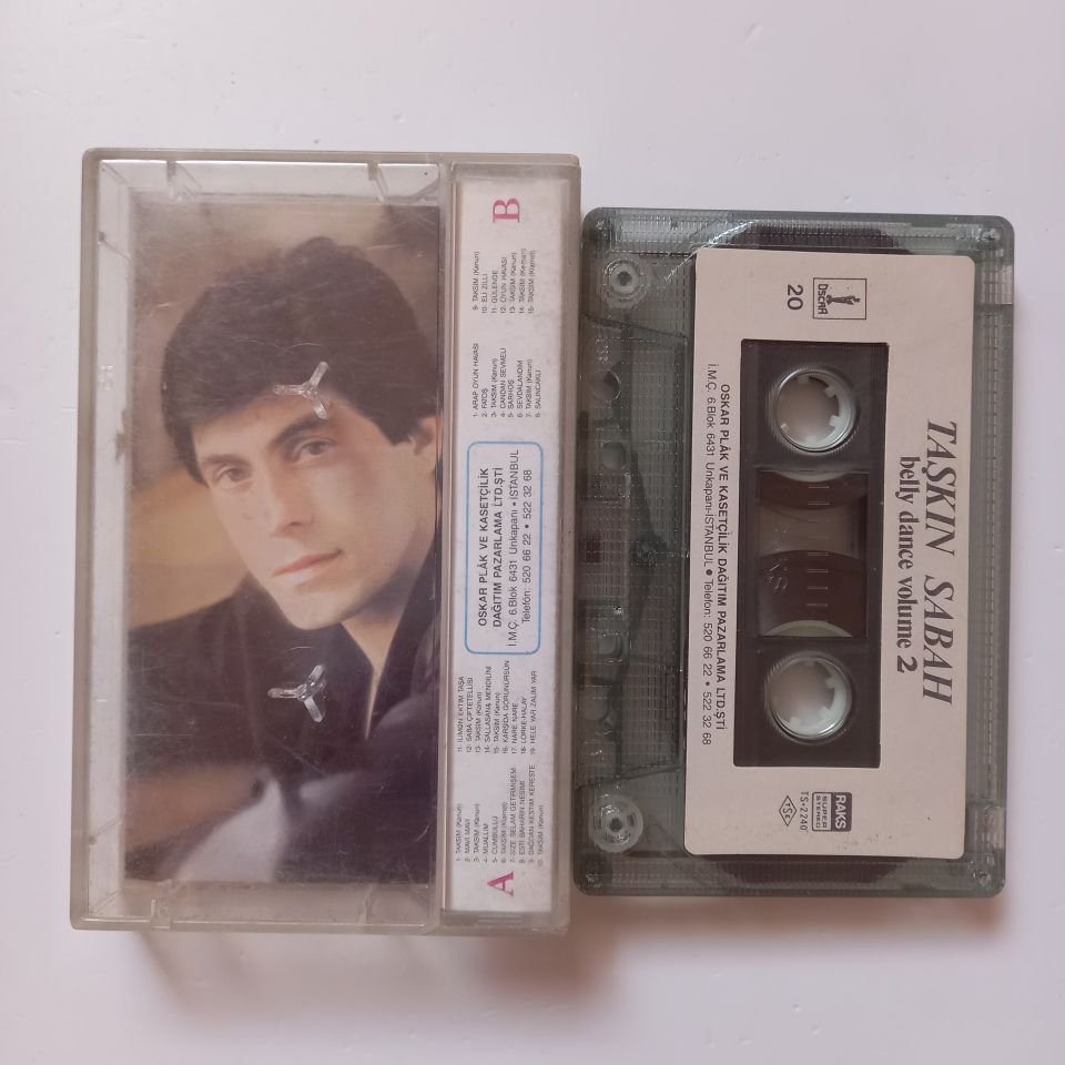 TAŞKIN SABAH - BELLY DANCE VOLUME 2 - KASET 2.EL