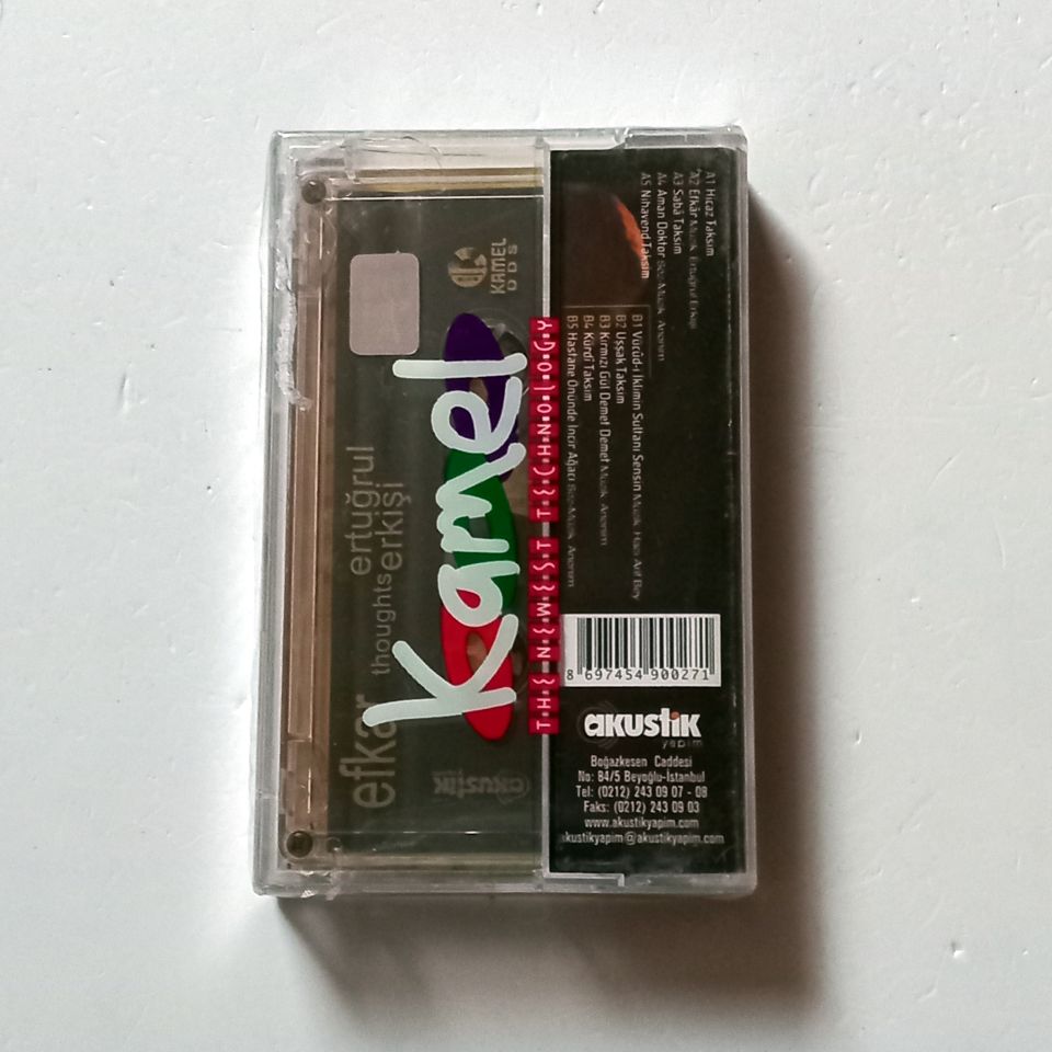 ERTUĞRUL ERKİŞİ - EFKAR  - KASET ENSTRÜMENTAL SIFIR