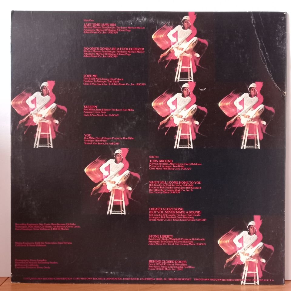 DIANA ROSS – LAST TIME I SAW HIM (1973) - LP 2.EL PLAK