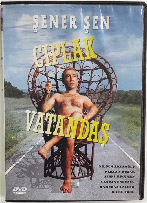 ÇIPLAK VATANDAŞ - ŞENER ŞEN - NİLGÜN AKÇAOĞLU - BAŞAR SABUNCU - DVD 2.EL