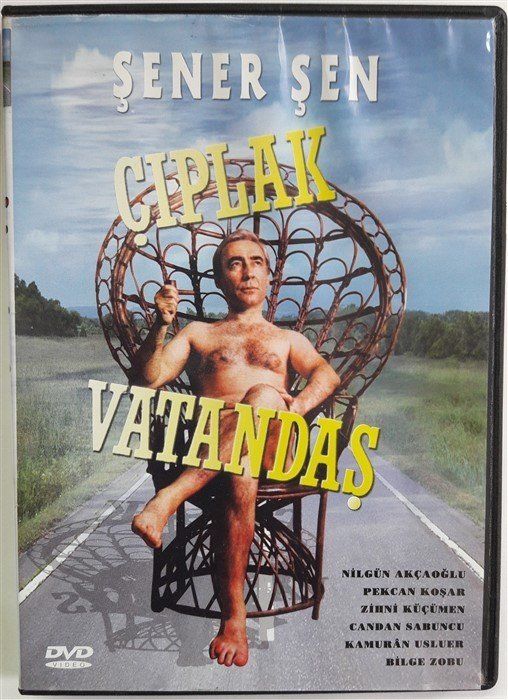ÇIPLAK VATANDAŞ - ŞENER ŞEN - NİLGÜN AKÇAOĞLU - BAŞAR SABUNCU - DVD 2.EL
