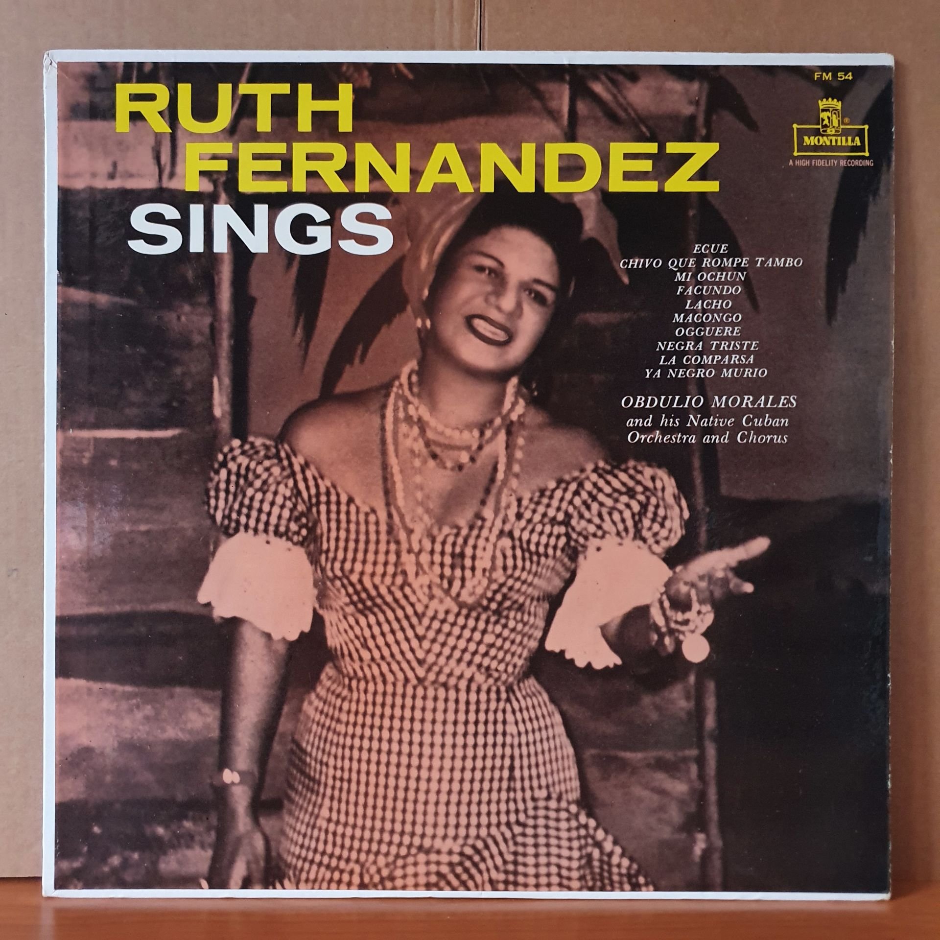 RUTH FERNANDEZ - NANIGO (1955) - LP 2.EL PLAK