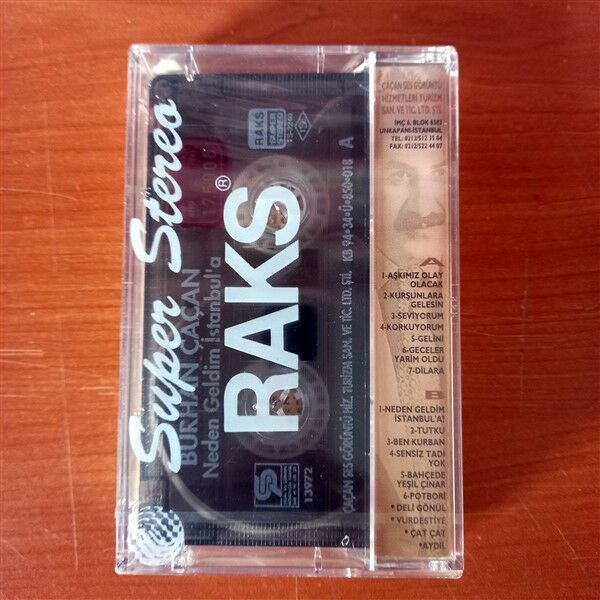 BURHAN ÇAÇAN - NEDEN GELDİM İSTANBUL'A (1994) - KASET SIFIR