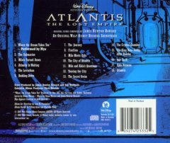 ATLANTIS / THE LOST EMPIRE - SOUNDTRACK / JASON NEWTON HOWARD (2001) - CD 2WALT DISNEY 2.EL