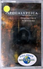 APOCALYPTICA - INQUISITION SYMPHONY UNIVERSAL CASSETTE MADE IN TURKEY ''NEW''