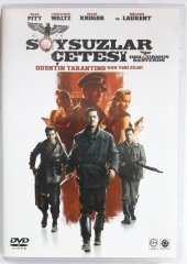 SOYSUZLAR ÇETESİ - INGLOURIOUS BASTERDS - BRAD PITT - CHRISTOPH WALTZ - DIANE KRUGER - QUENTIN TARANTINO - DVD 2.EL