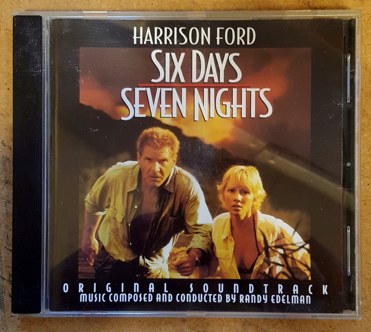 SIX DAYS SEVEN NIGHTS (1998) SOUNDTRACK CD RANDY EDELMAN 2.EL