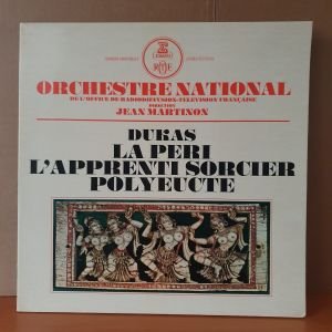 ORCHESTRE NATIONAL, JEAN MARTINON / DUKAS, LA PERI, L'APPRENTI SORCIER, POLYEUCTE (1972) - LP 2.EL PLAK