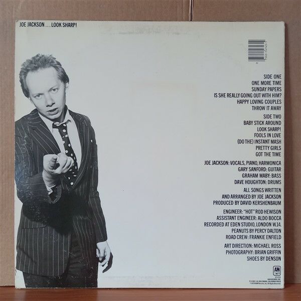 JOE JACKSON – LOOK SHARP! (1979) - LP 2.EL PLAK