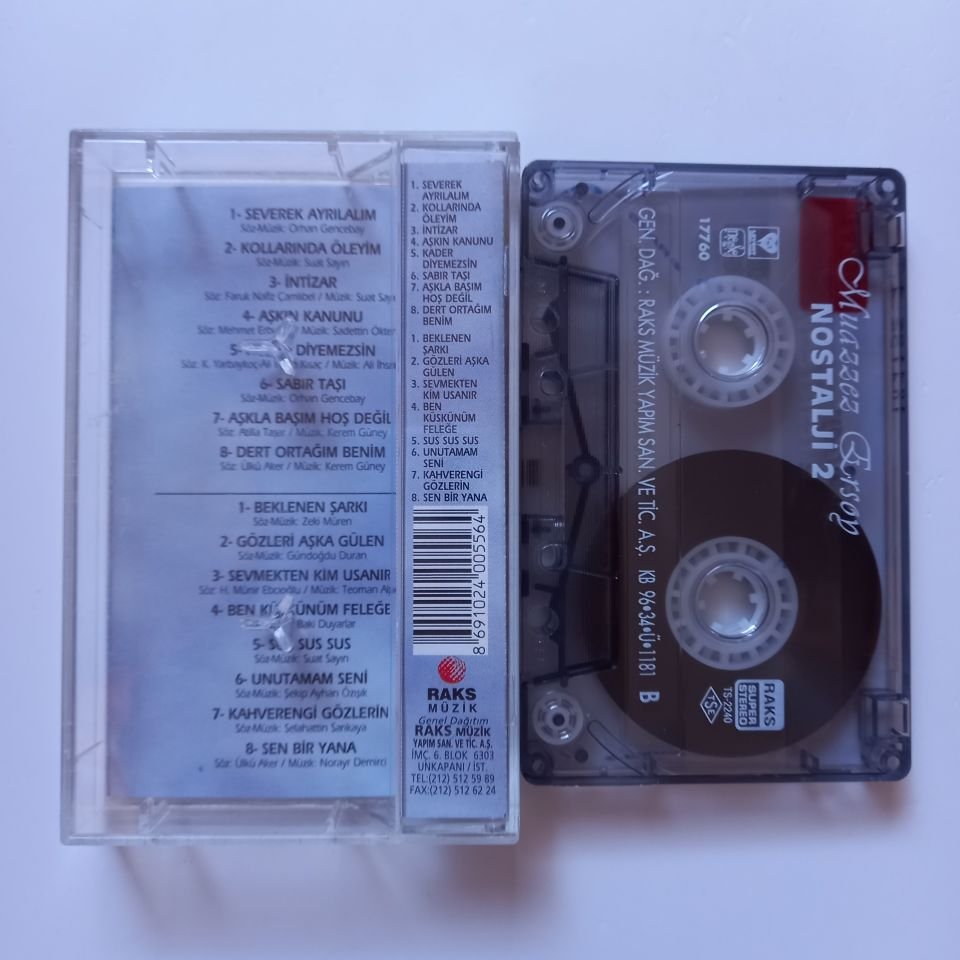 MUAZZEZ ERSOY - NOSTALJİ 2 (1996) - KASET 2.EL