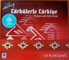 TÜRKÜLERLE TÜRKİYE / TÜRKİYE WITH FOLK SONGS - 39 KIRKLARELİ CD 2.EL