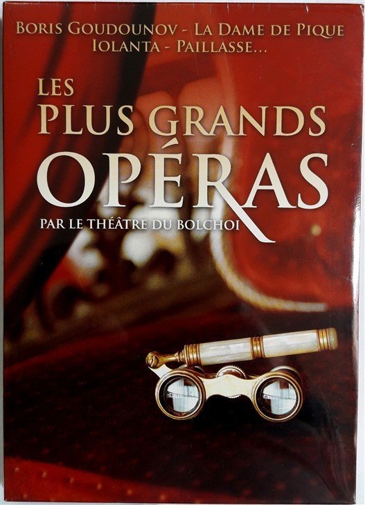 LES PLUS GRANDS OPERAS - BORIS GODUNOV, LA DAME DE PIQUE, IOLANTA..., BOLSHOI - DVD SIFIR