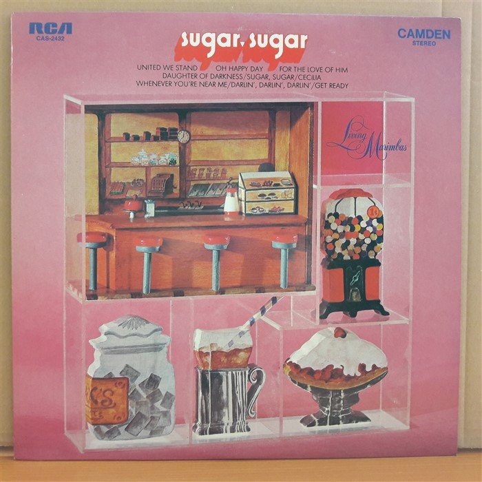 SUGAR SUGAR - LIVING MARIMBAS - LP 2.EL PLAK