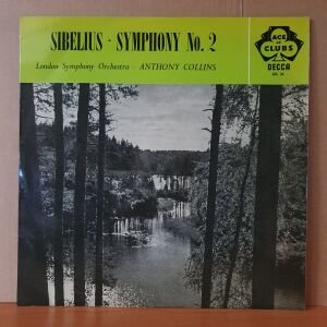 SIBELIUS: SYMPHONY NO.2 / LONDON SYMPHONY ORCHESTRA, ANTHONY COLLINS (1959) - LP 2.EL PLAK
