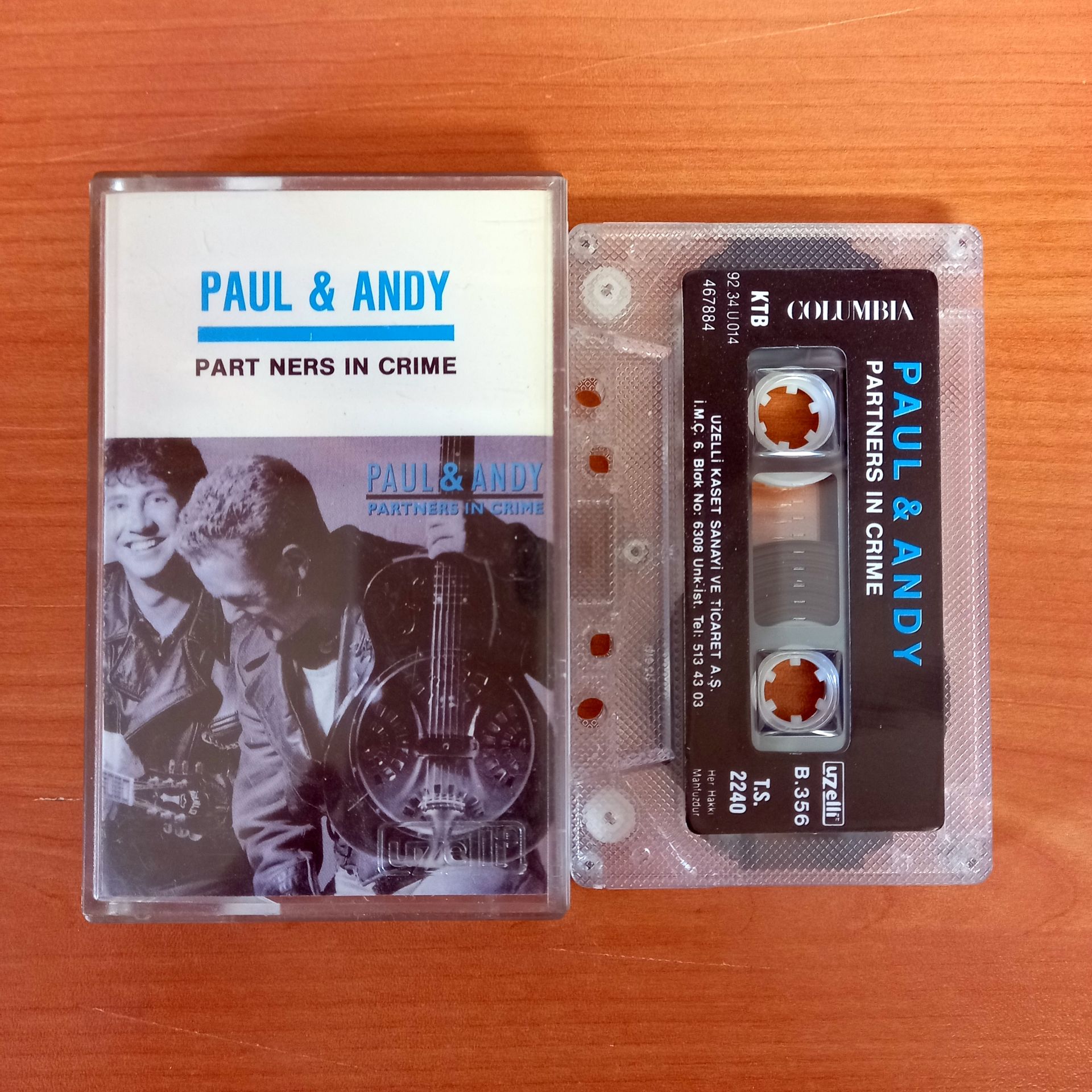 PAUL & ANDY - PARTNERS IN CRIME (1992) - KASET 2.EL