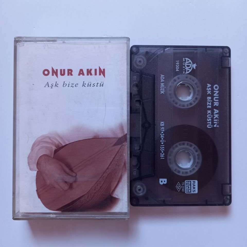 ONUR AKIN - AŞK BİZE KÜSTÜ (1997) - KASET 2.EL