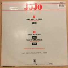 JO JO - TAKE A LITTLE TIME (1986) 12'' MAXISINGLE 2.EL PLAK