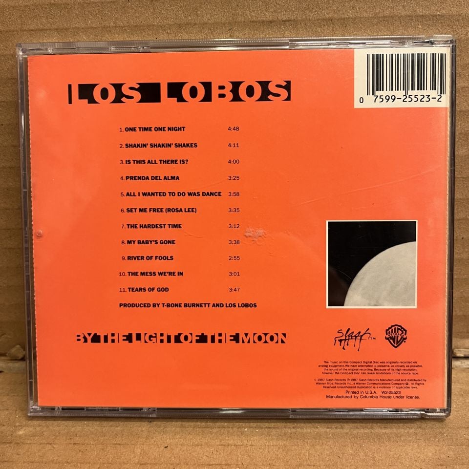 LOS LOBOS – BY THE LIGHT OF THE MOON (1987) - CD 2.EL