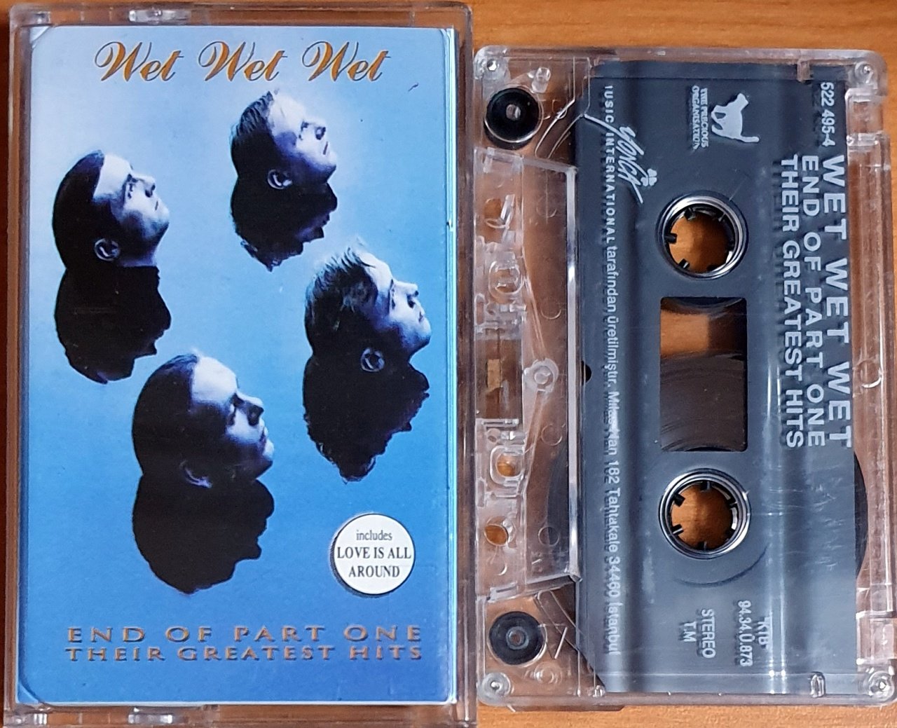 WET WET WET - END OF PART ONE / THEIR GREATEST HITS (1994) - KASET YONCA 2.EL