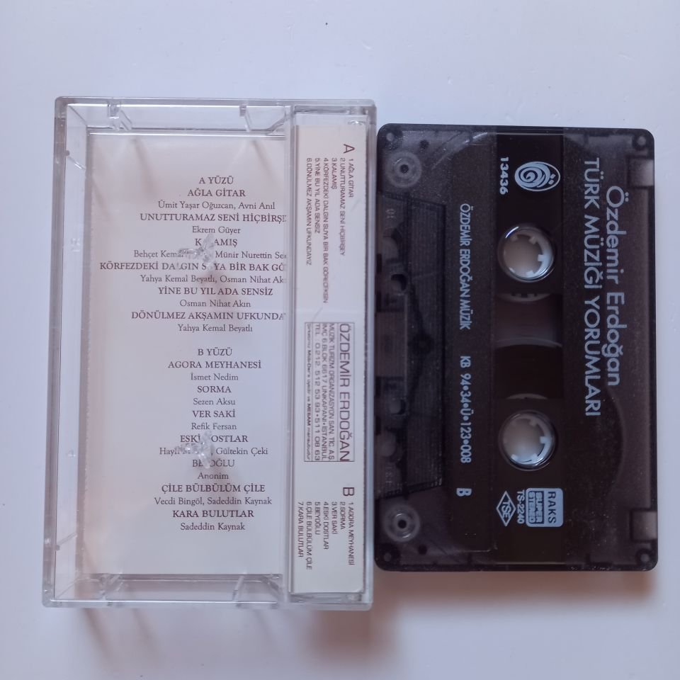 ÖZDEMİR ERDOĞAN - TÜRK MÜZİĞİ YORUMLARI (1994) - KASET 2.EL