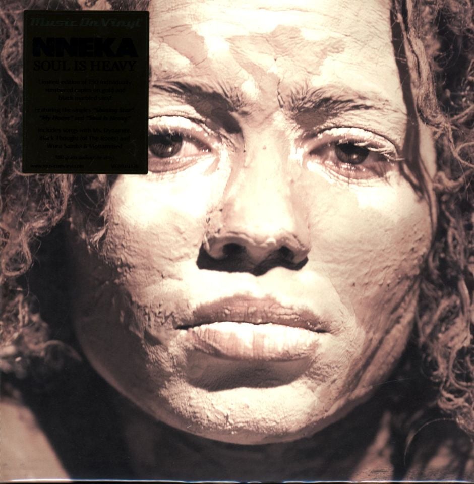 NNEKA – SOUL IS HEAVY (2011) - 2xLP 2023 LTD. GOLD & BLACK MARBLED VINYL RENKLİ SIFIR PLAK