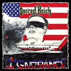 SACRED REICH - IGNORANCE (1987) - LP 2021 RED MARBLED COLOURED & NUMBERED EDITION SIFIR PLAK