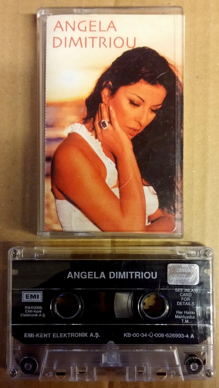 ANGELA DIMITRIOU - SAME TITLE CASSETTE 2000 MADE IN TURKEY ''USED''