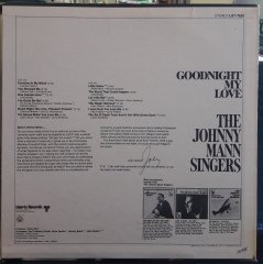 THE JOHNNY MANN SINGERS - GOODNIGHT MY LOVE - PLAK 2.EL